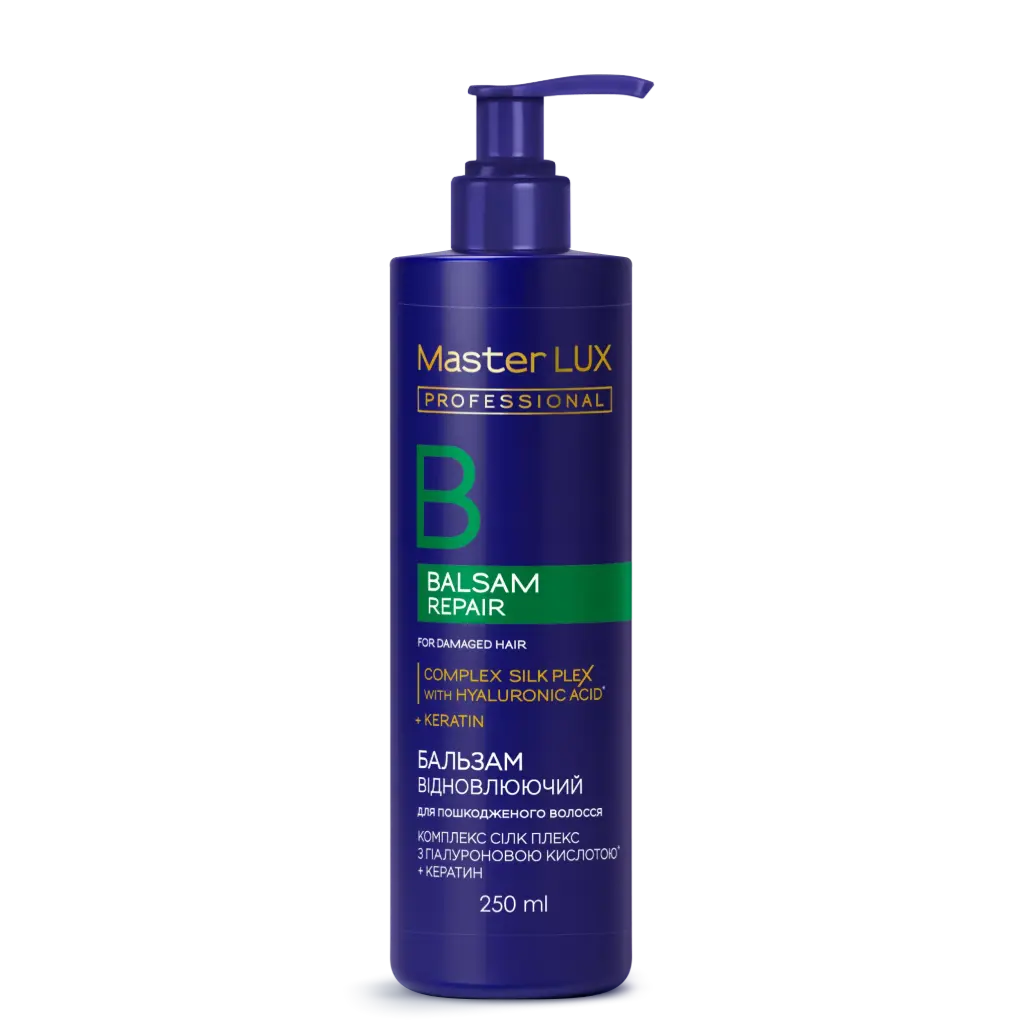 Balsam regenerujący do włosów zniszczonych Master LUX Professional (REPAIR) 250ml