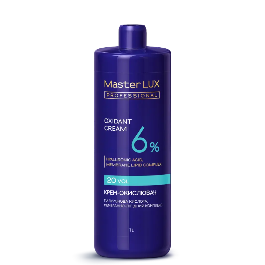 Сream oxidant Master LUX professional  6% 1L