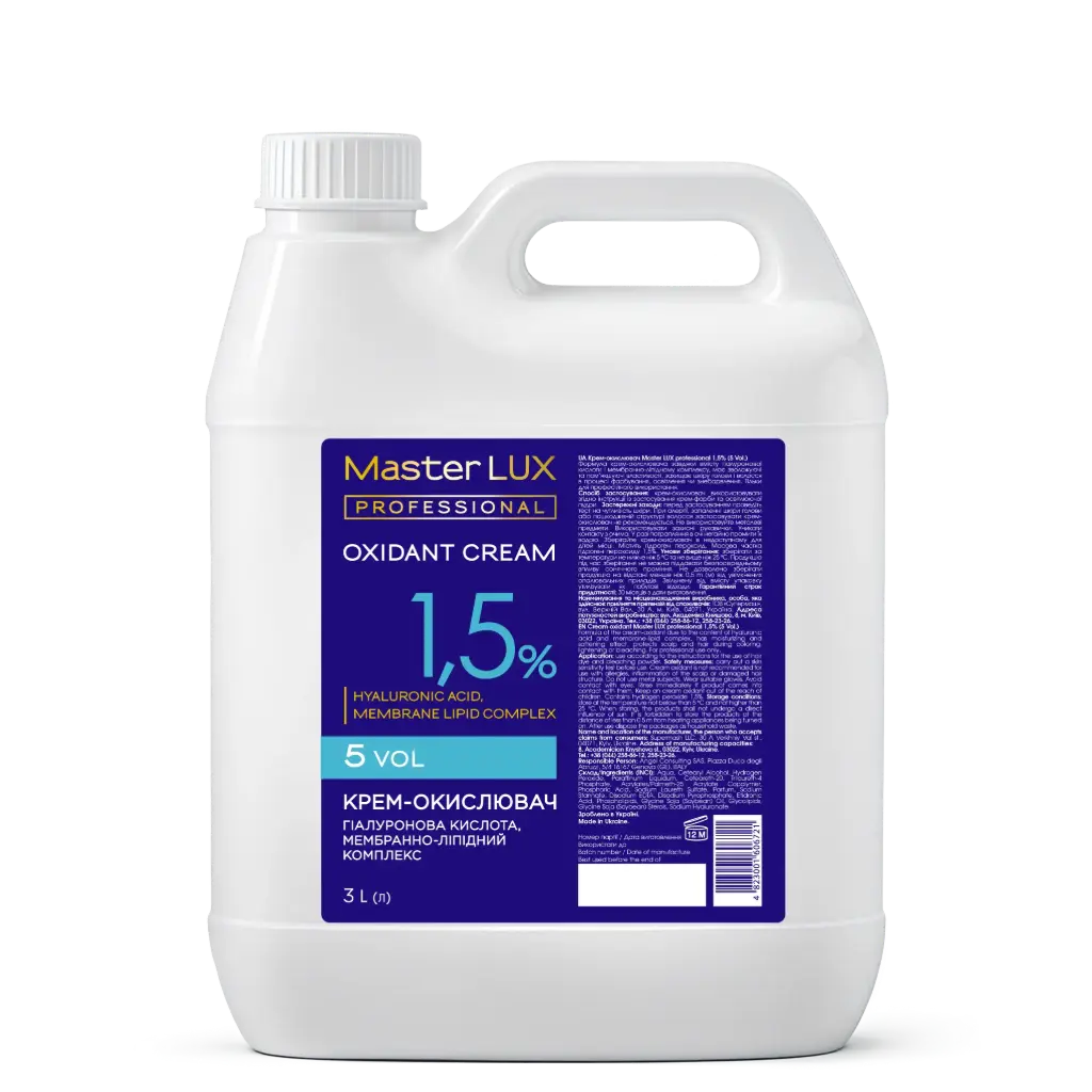 Krem utleniający Master LUX professional 1,5% 3L