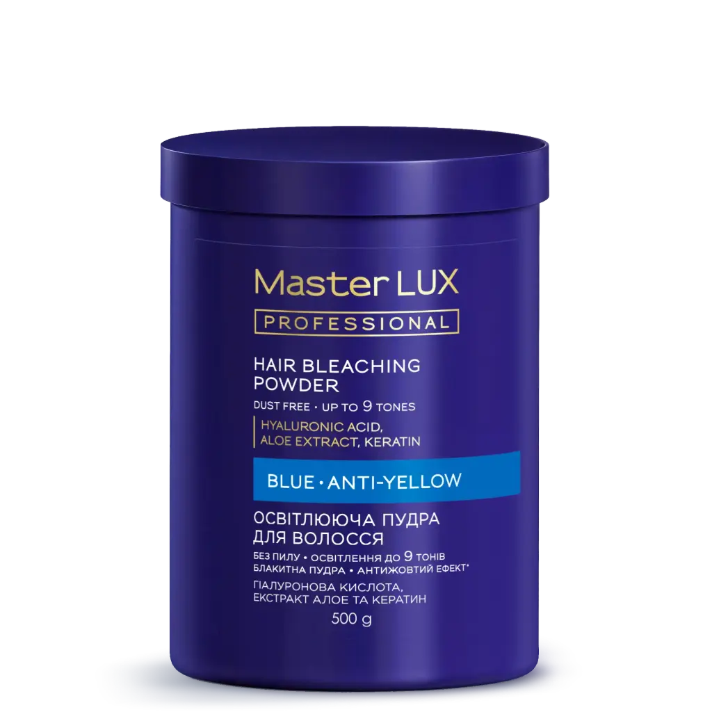 Puder rozjaśniający do włosów Master LUX professional Blue 500 g