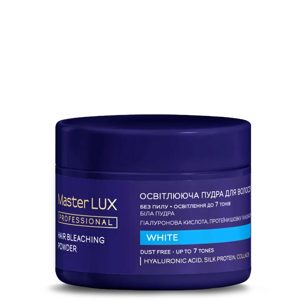 Puder rozjaśniający do włosów Master LUX professional White 200 g