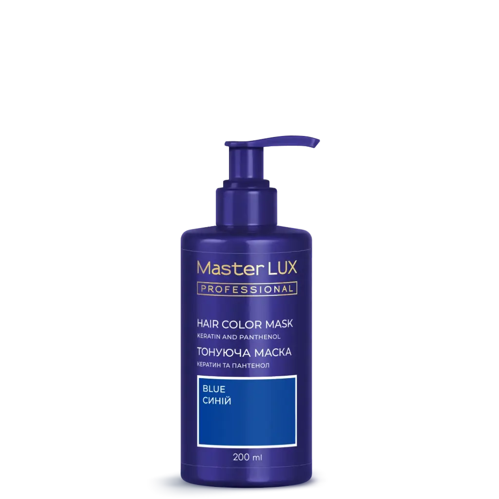 Маска тонуюча для волосся Master LUX professional 88 Синій 200 мл
