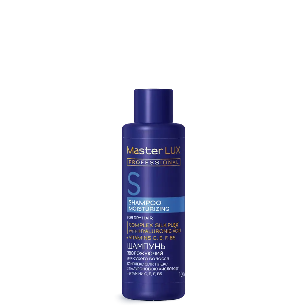 Szampon nawilżający do włosów suchych Master LUX Professional (MOISTURIZING) 100ml