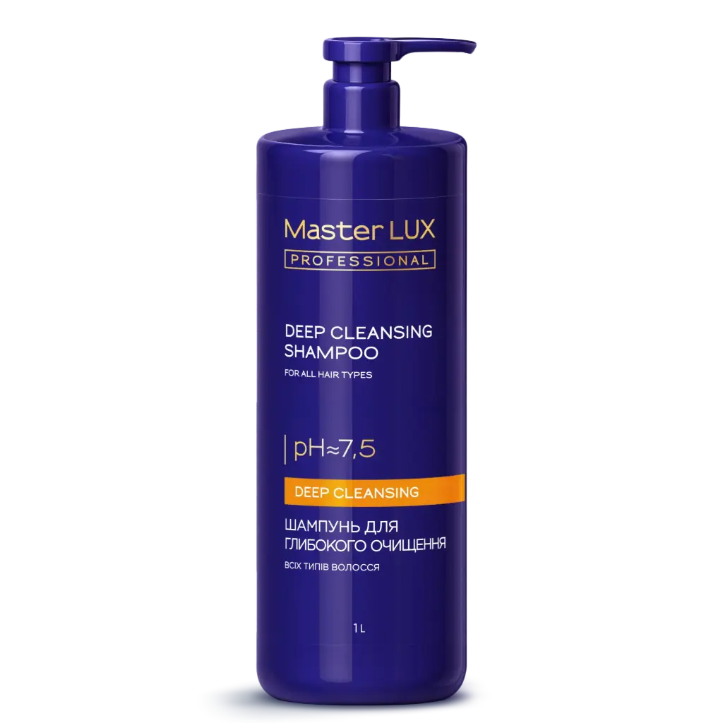 Szampon Master LUX professional do głębokiego oczyszczania wszystkich rodzajów włosów 1L