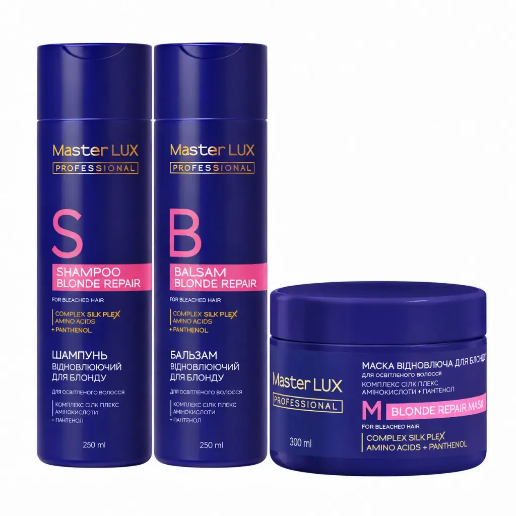 Master LUX Blonde Repair Hair Care Set – Small