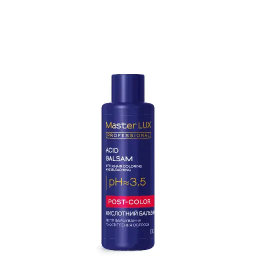 [10205] Balsam kwaśny Master LUX professional po koloryzacji i rozjaśnianiu włosów (POST-COLOR) 100 ml