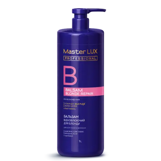 [32467] Balsam Master LUX professiona lregenerująca do włosów rozjaśnianych (Blonde Repair) 1L