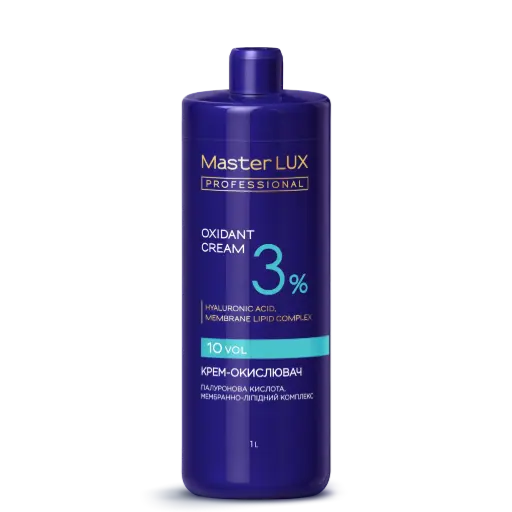 [10032] Крем-окислювач Master LUX professional 3% 1000 мл