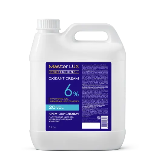 [10040] Сream oxidant Master LUX professional  6% 3L