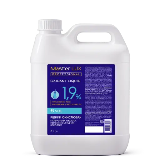 [OXY_L_1,9-3000] Рідкий окисник Master LUX Professional 1,9% 3 л