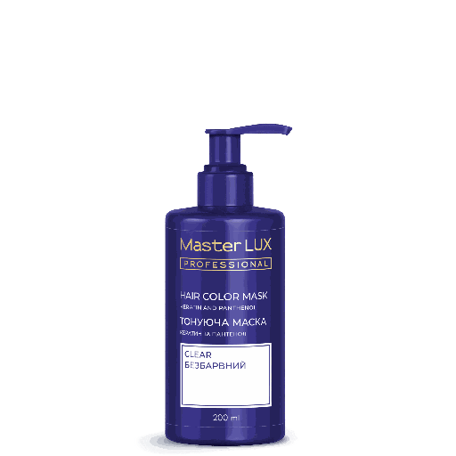 [CM-CLEAR] Hair color mask Master LUX Professional Clear 200ml