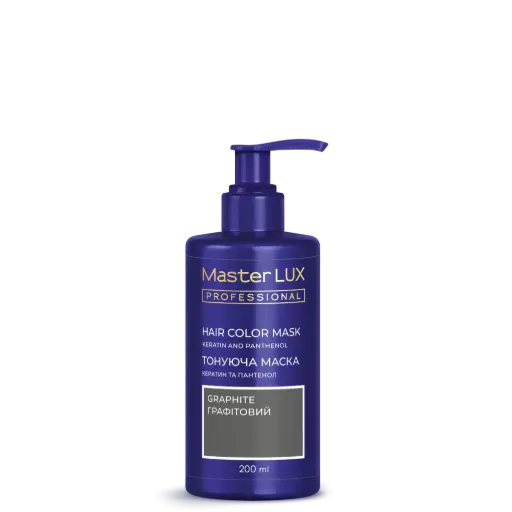 [10103] Hair color mask Master LUX professional Graphite 200 ml