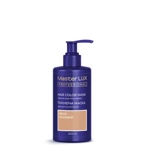 [CM-BEIGE] Hair color mask Master LUX Professional Beige 200ml