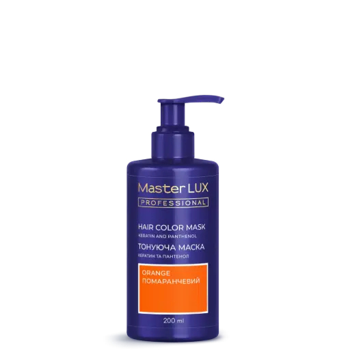 [10113] Hair color mask Master LUX professional Orange 200 Master Lux