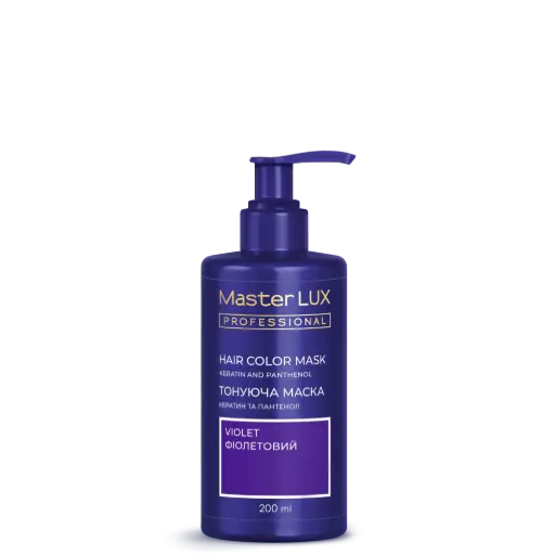 [CM-VIOLET] Тонуюча маска для волосся Master LUX Professional Фіолетовий 200 мл
