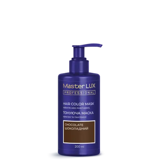 [10117] Maska tonująca do włosów Master LUX professional tone Czekoladowy 200 ml