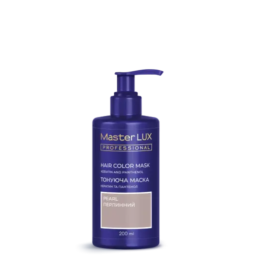 [10100] Maska tonująca do włosów Master LUX professional tone Perłowy 200 ml