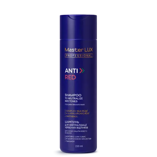 [10053] Szampon Master LUX professional neutralizujący czerwone tony we włosach (ANTI-RED) 250 ml