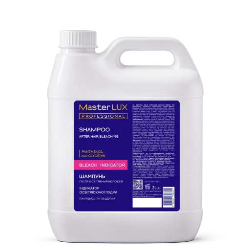 [10192] Шампунь після освіт. волосся Master LUX professional. Індикатор освіт. пудри 3000 ml