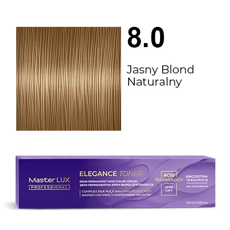 [20603] ML ELEGANCE TONER 8.0 Світло-Русявий Натуральний