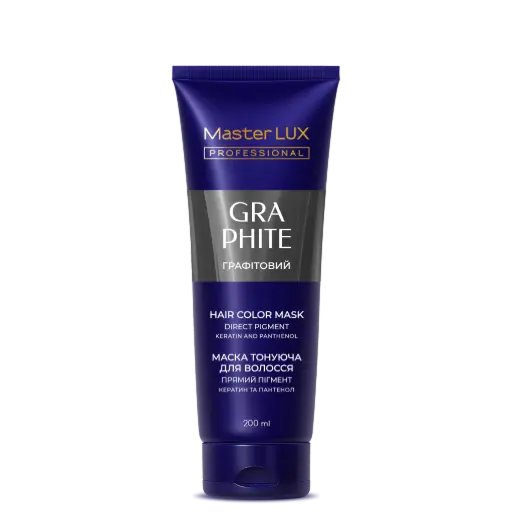 Hair color mask Master LUX professional Graphite 200 Master Lux																								 