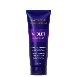 [CM-VIOLET-T] Maska koloryzująca do włosów Master LUX Professional fioletowy 200ml (tuba)